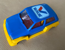 Scalextric slot - carroserie + cockpit MG Metro 6R4 années '80 - logo Valvoline