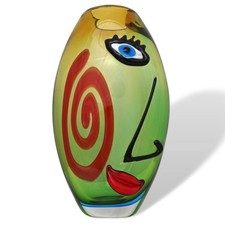 Vase verre art moderne - en,