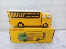 DINKY TOYS 33A SIMCA CARGO FOURGON DEMENAGEMENT QUASI NEUF EN BOITE