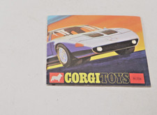 Corgi catalogue de 1970 en