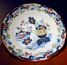 Assiette anglaise faïence