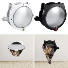 Chatière légère pour grand chien avec verrouillage à 4 positions, accessoire