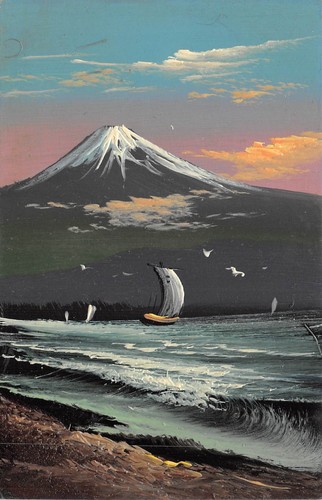Cpa japon illustrateur - cpa,