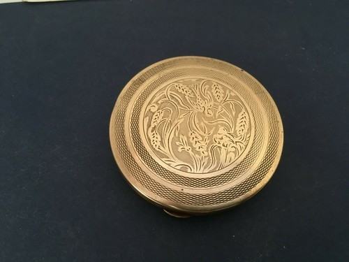 Ancien petit poudrier boite - ancien,