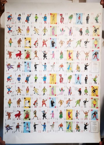 Rare ancienne planche - planche, tintin