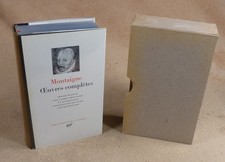 LA PLEIADE :  MONTAIGNE -