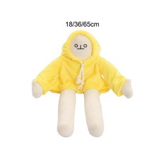 Jouet banane en peluche