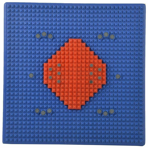 Tapis pyramidal magnétique