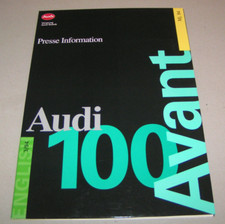 Dossier presse audi 100 - presse,