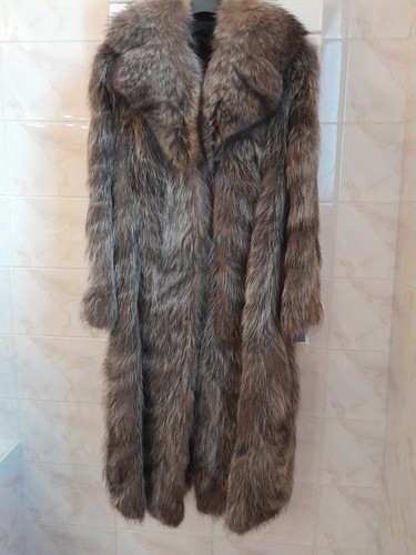 Manteau fourrure marmotte - manteau,