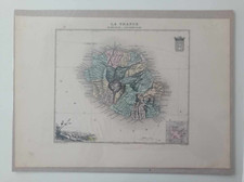 Carte geograhique xix - eme,