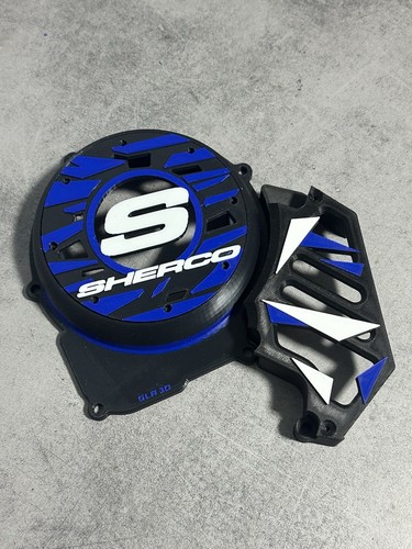 Cache allumage am6 sherco - sherco, bleu
