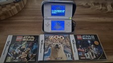 Nintendo DS Lite Console de Jeu Portable - Blanche  + Jeux 