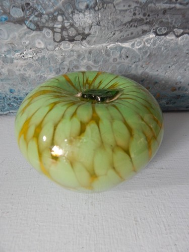 Presse papier pomme verre - pomme,