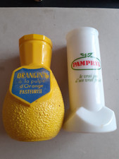 2 Porte-Pailles ORANGINA, PAMPRYL en opalex (pub,boisson,bar,café, bistrot)