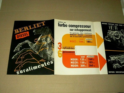 Prospectus camion berliet - camion,