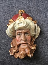 tete platre roi mage ancien  