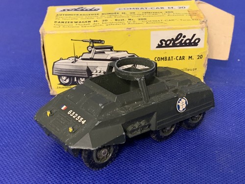 Jouet ancien solido militaire - ancien,