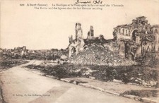 Albert - La Basilique Et La Place Après La Dernière Caméra De Recul Allemande