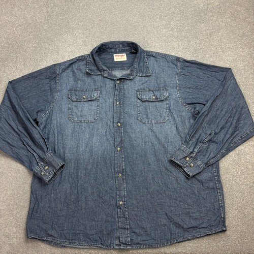 Chemise denim wrangler - chemise, en