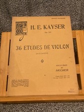 H.E. Kayser 36 études de