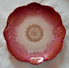 PORCELAINE : Assiette à