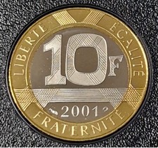 Rare tranche lisse 10 francs