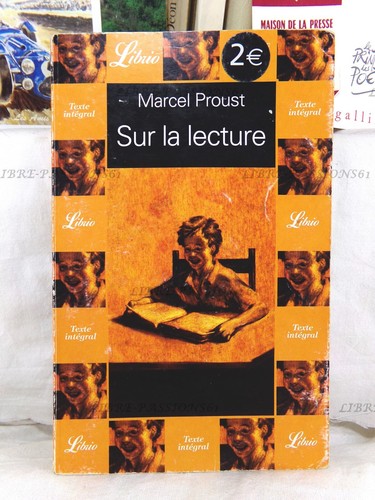 Sur lecture marcel proust - lecture,,