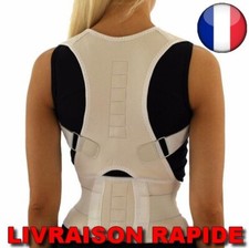 Correcteur Posture Magnétique RéglableHaut Corset Dos Ceinture Soutien Redresser