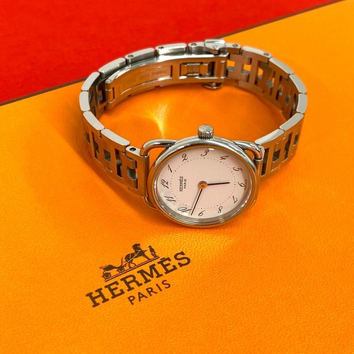 Montres hermes arceau acier - hermes,