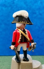 Playmobil Pirate Soldat Anglais Redcoat Militaire Figurine Custom Vintage