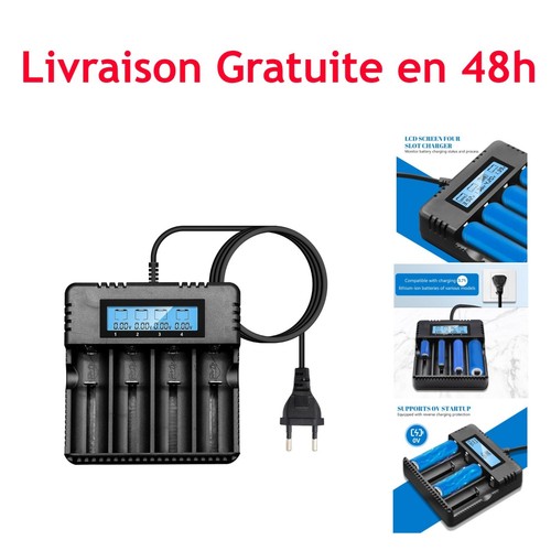 Chargeur batterie lcd fentes - 4,