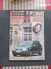 REVUE TECHNIQUE VOLKSWAGEN GOLF 4 1.9 SDi TDi 90 110 Ch DIESEL deps 1998 Golf IV