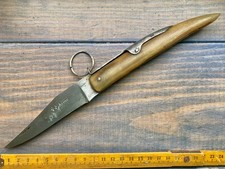 Ancien Couteau (27CM) TARRY LEVIGNE  CORNE PALME VINTAGE KNIFE MESSER