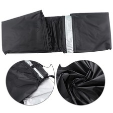 Housse de Tracteur Housse de Tondeuse Housse Tout Usage Noir Antipoussière PVC