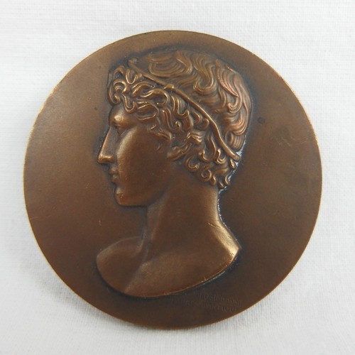 Ancienne médaille bronze - médaille, en