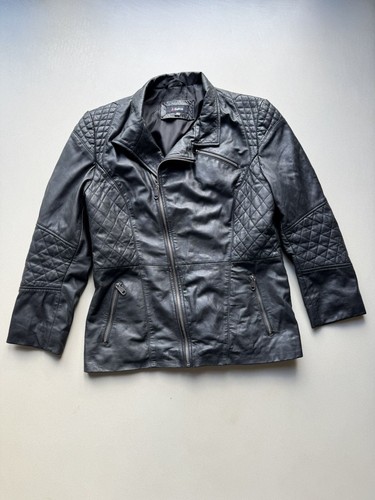 Vintage leather jacket - vintage, high