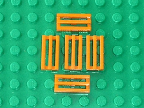 Lego orange tile modified - lego,