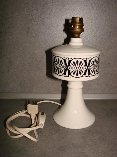 Ancien pied lampe - ancien, de