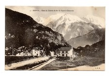 CPA - 74 - SERVOZ -  GARE du chemin de fer du fayet a chamonix - vierge