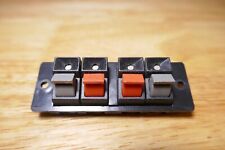 BORNIER ENCEINTE AMPLI SANSUI 6060 / SPEAKER TERMINAL VINTAGE HIFI PARTS REF BO4