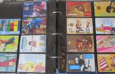 Collection gros lot  200 télécartes cartes téléphoniques vintage publicitaires