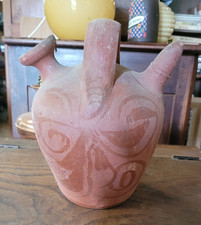 PETITE GARGOULETTE CHEVRETTE CRUCHE À EAU ANCIENNE TERRE CUITE DÉCO