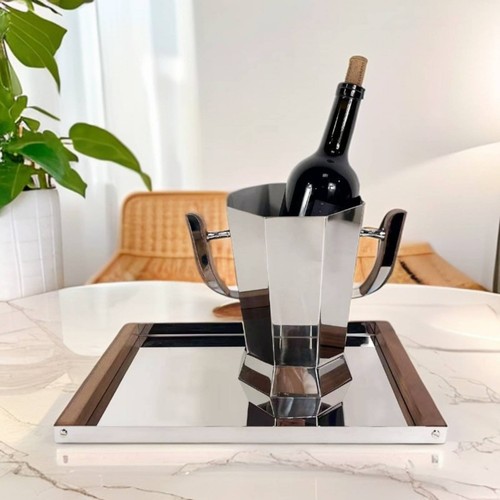 Seau champagne métal - à,
