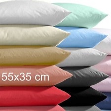 55x35 cm taie d'oreiller pur coton 35 x 55 forme sac tissu oeko-tex