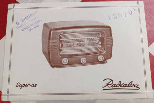 Ancienne publicite radio - publicite,
