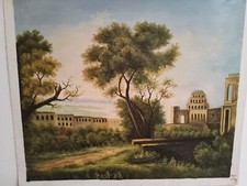 Tableau Paysage Peint À La