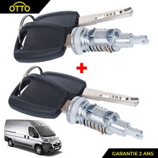 2x SERRURE PORTE BARILLET POUR