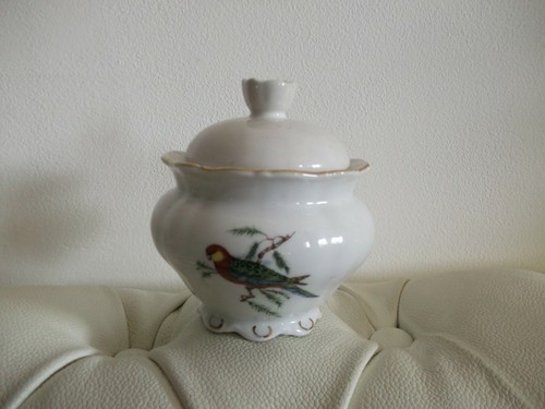 Pot porcelaine vintage - pot,