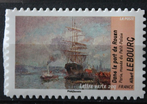 Timbre autoadhésif 834 de - autoadhésif, (de